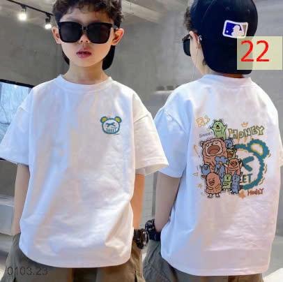 25HA0103.23 - SET 2 ÁO COTTON BÉ TRAI SIZE ĐẠI