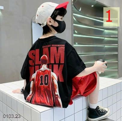 25HA0103.23 - SET 2 ÁO COTTON BÉ TRAI SIZE ĐẠI