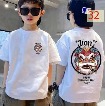 25HA0103.23 - SET 2 ÁO COTTON BÉ TRAI SIZE ĐẠI