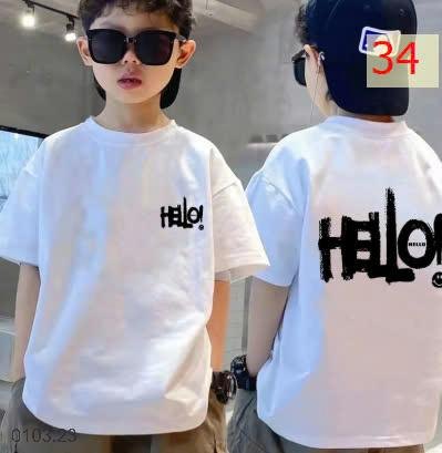 25HA0103.23 - SET 2 ÁO COTTON BÉ TRAI SIZE ĐẠI