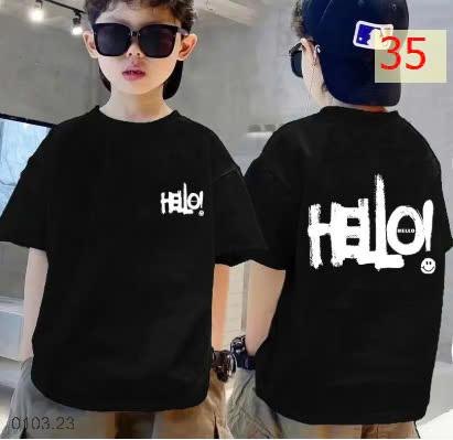 25HA0103.23 - SET 2 ÁO COTTON BÉ TRAI SIZE ĐẠI