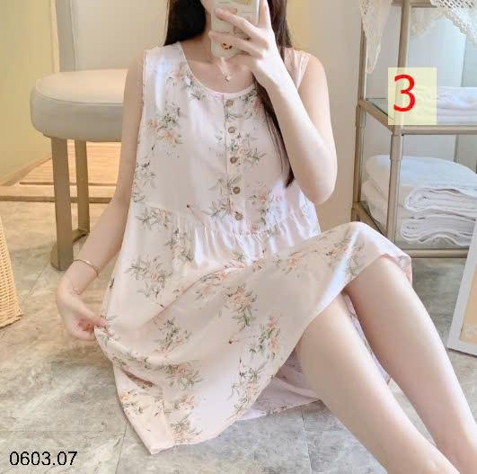25HA0603.07 - VÁY SÁT NÁCH HOẠT TIẾT