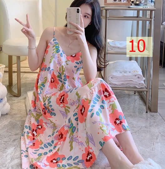 25HA0603.06 - VÁY LANH HỌA TIẾT CHO NỮ