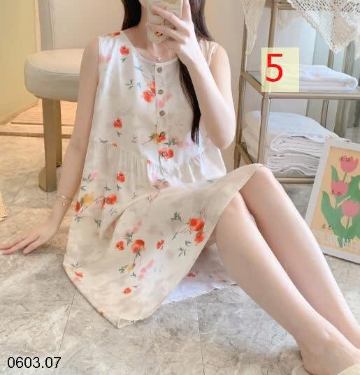 25HA0603.07 - VÁY SÁT NÁCH HOẠT TIẾT