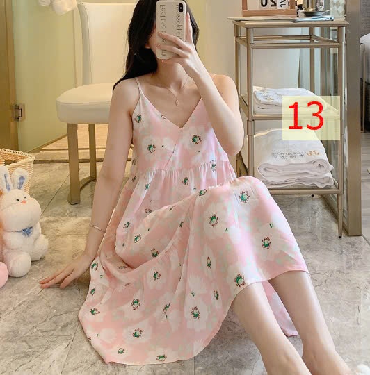 25HA0603.06 - VÁY LANH HỌA TIẾT CHO NỮ