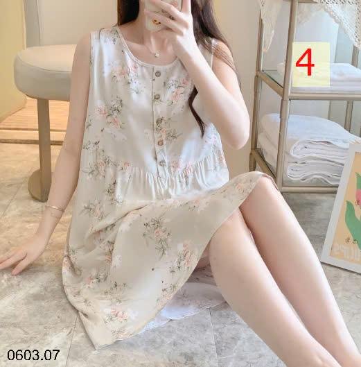 25HA0603.07 - VÁY SÁT NÁCH HOẠT TIẾT