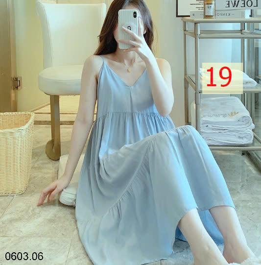 25HA0603.06 - VÁY LANH HỌA TIẾT CHO NỮ