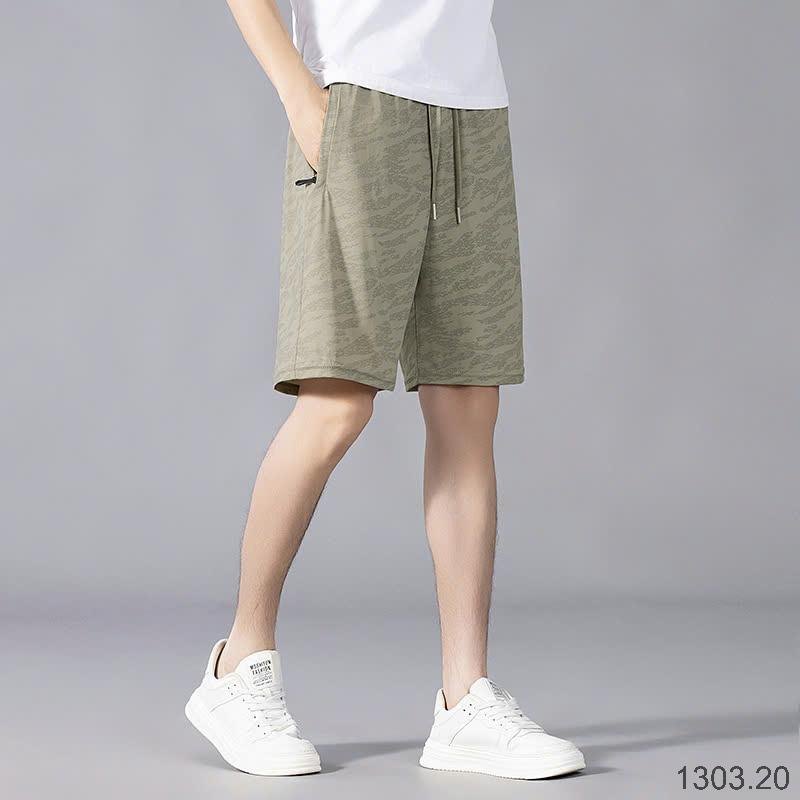 25HA1303.20 - QUẦN SHORT NAM KÉO KHOÁ TÚI