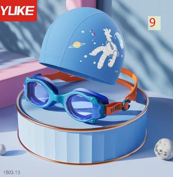 25HA1503.13 - SET MŨ KÈM KÍNH BƠI YUKE