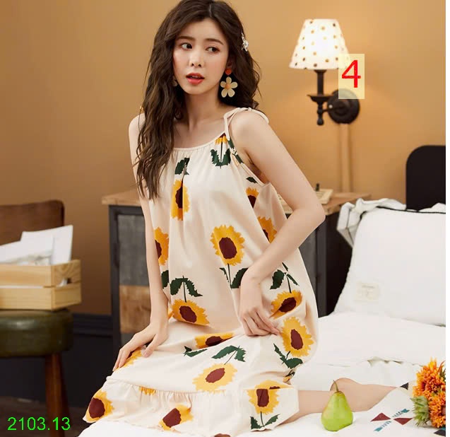 25HA2103.13 - váy ngủ 2 dây nữ