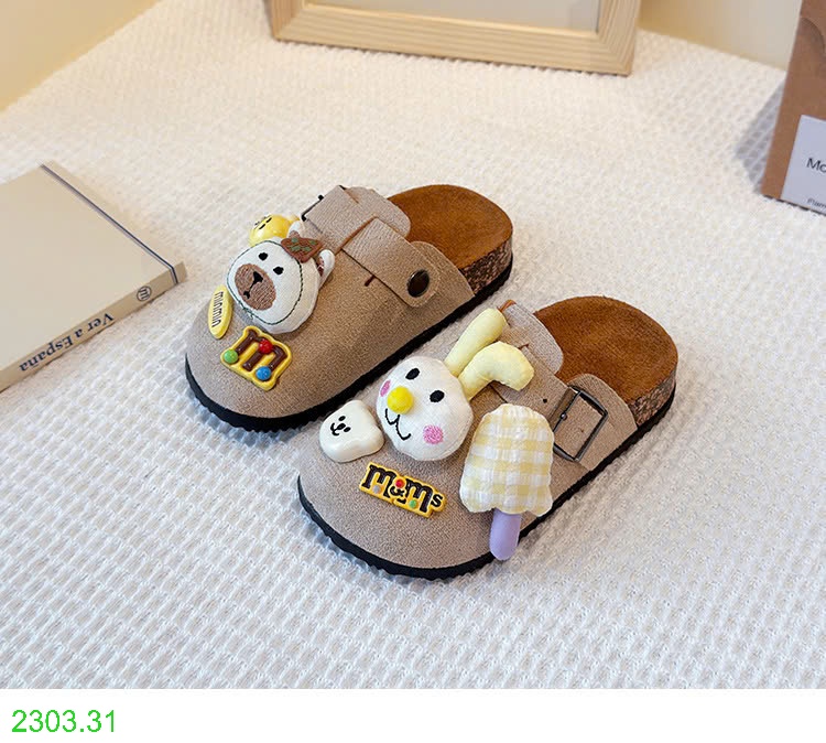 25HA2303.31 - DÉP BÍT MŨI SIÊU CUTE CHO BÉ 🐻
