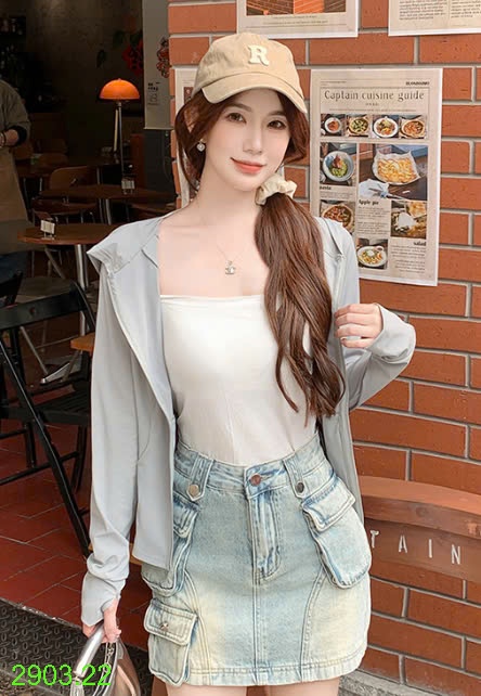 25HA2903.22 - ÁO CHỐNG NẮNG NỮ
