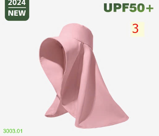 25HA3003.01 - MŨ CHÙM MẶT CHỐNG NẮNG UPF50+