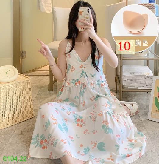 25HA0104.22 - VÁY 2 DÂY NỮ