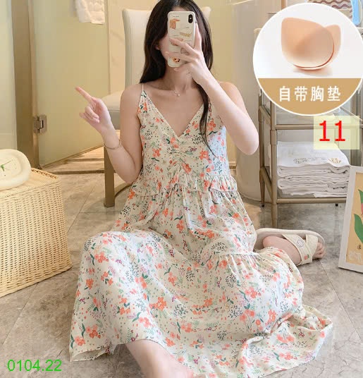 25HA0104.22 - VÁY 2 DÂY NỮ