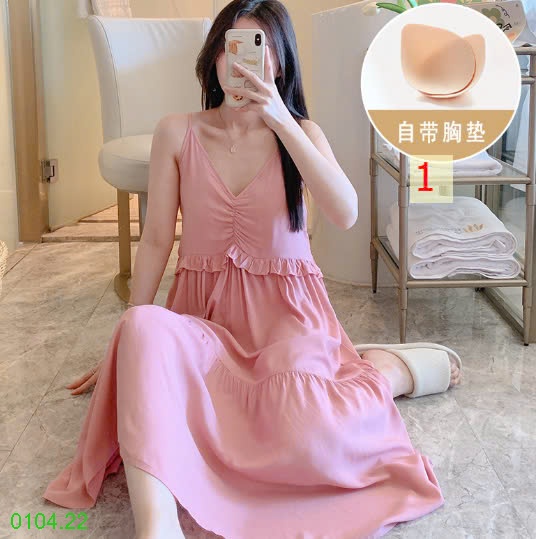25HA0104.22 - VÁY 2 DÂY NỮ