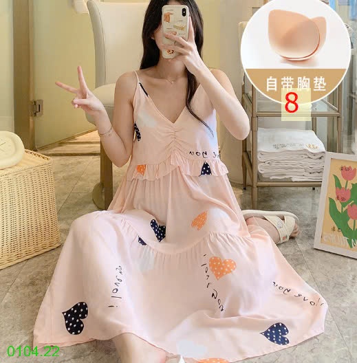 25HA0104.22 - VÁY 2 DÂY NỮ