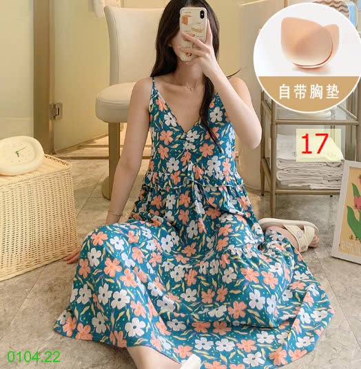 25HA0104.22 - VÁY 2 DÂY NỮ