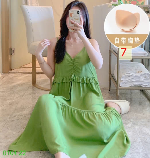25HA0104.22 - VÁY 2 DÂY NỮ
