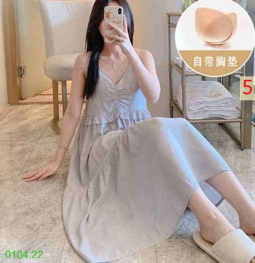 25HA0104.22 - VÁY 2 DÂY NỮ