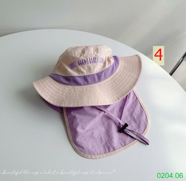 25HA0204.06 - MŨ CHỐNG NẮNG CHO BÉ