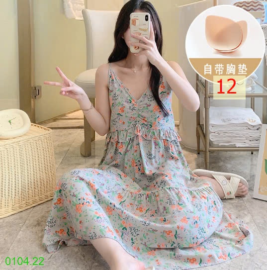 25HA0104.22 - VÁY 2 DÂY NỮ
