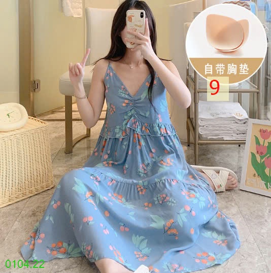 25HA0104.22 - VÁY 2 DÂY NỮ