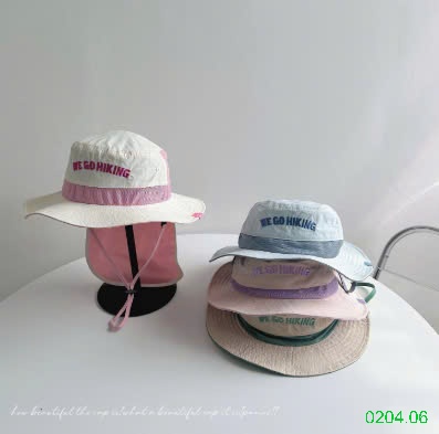 25HA0204.06 - MŨ CHỐNG NẮNG CHO BÉ