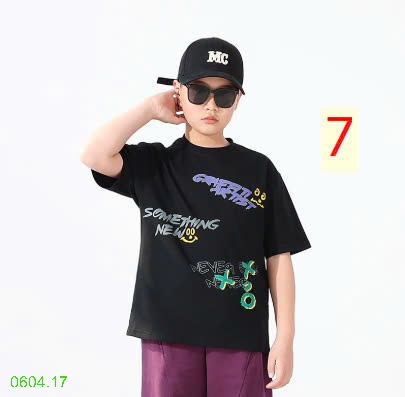 25HA0604.17 - ÁO PHÔNG CỔ TRÒN BÉ TRAI AKL