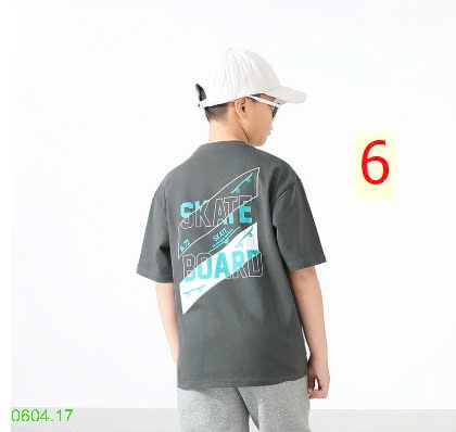 25HA0604.17 - ÁO PHÔNG CỔ TRÒN BÉ TRAI AKL