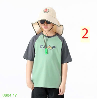 25HA0604.17 - ÁO PHÔNG CỔ TRÒN BÉ TRAI AKL