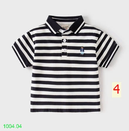 25HA1004.04 - ÁO POLO WELLKIDS BÉ TRAI