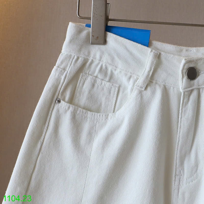 25HA1104.23 - QUẦN SHORT DENIM XẺ TÀ