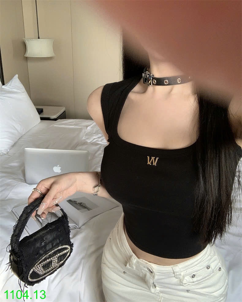 25HA1104.13 - SET 2 ÁO COTTON CỔ VUÔNG NỮ