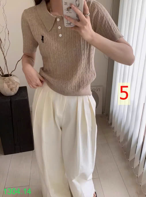 25HA1304.14 - ÁO POLO THÊU HÌNH NGỰA