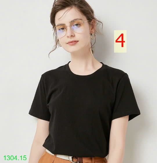 25HA1304.15 - ÁO PHÔNG TRƠN BASIC NHIỀU MÀU CHO NỮ