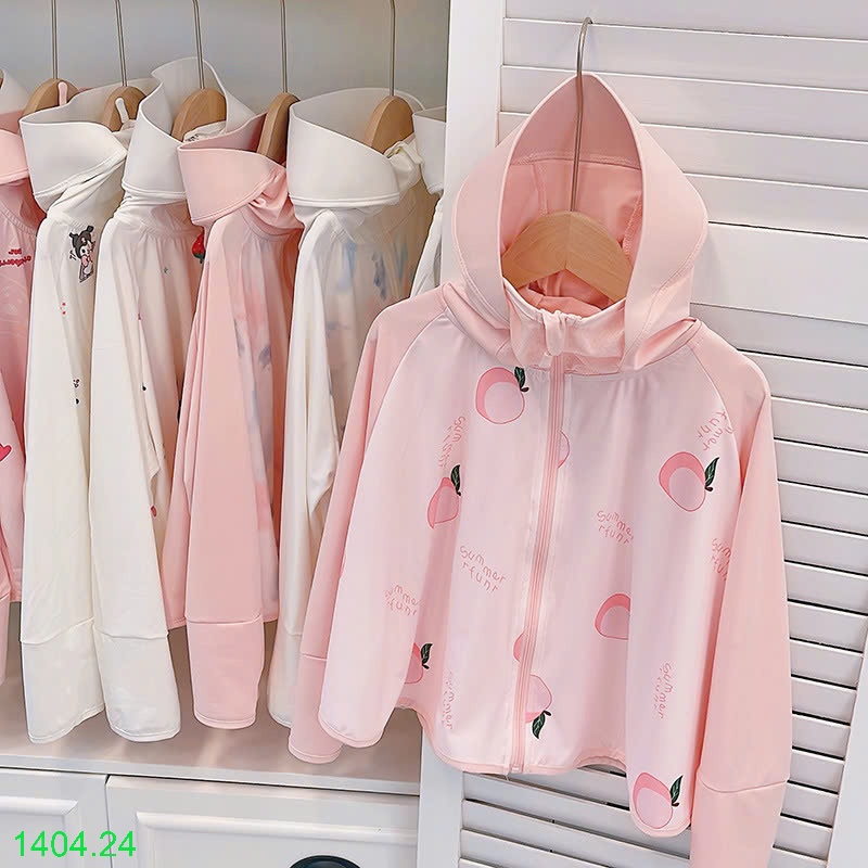 25HA1404.24 - ÁO CHỐNG NẮNG LỤA BĂNG CHO BÉ