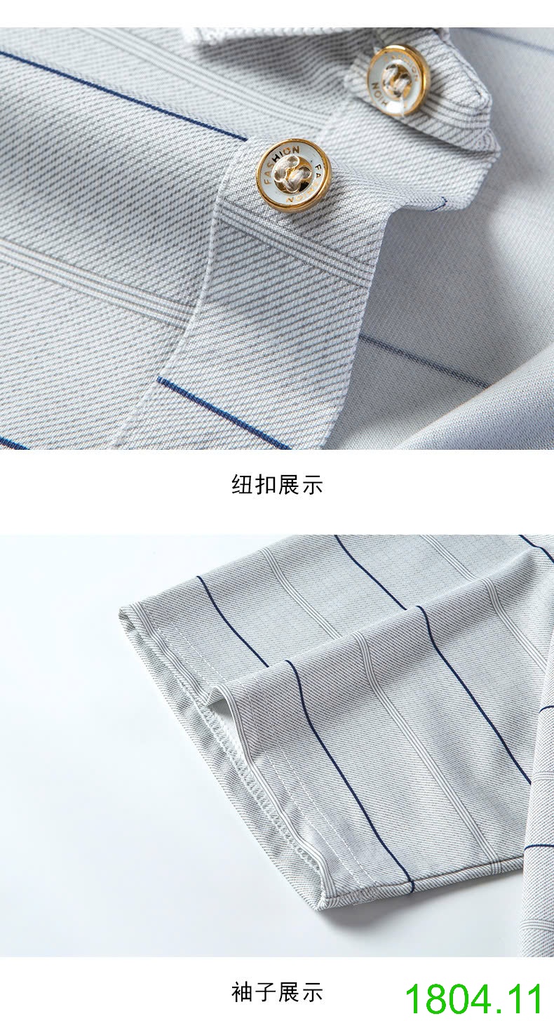 25HA1804.11 - ÁO POLO TRUNG NIÊN CHO BỐ