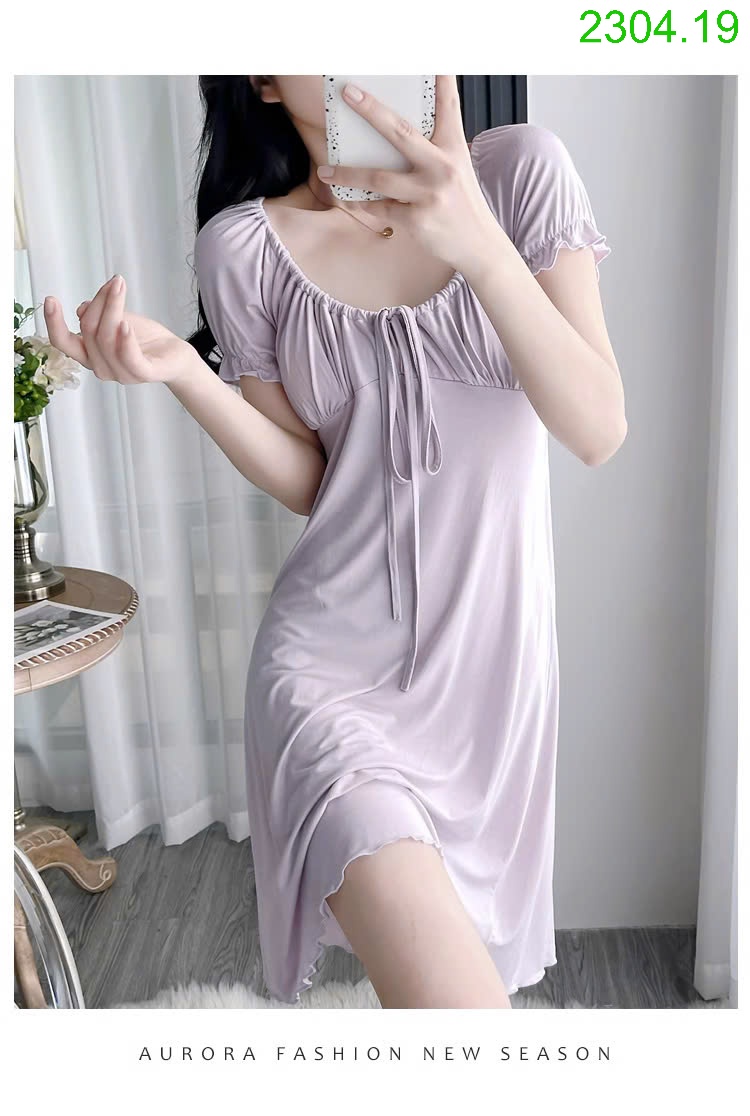 25HA2304.19 - VÁY NGỦ CHO NỮ