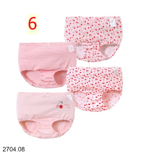 25HA2704.08 - SET 4 QUẦN CHIP BG HÃNG MAMDADKIDS