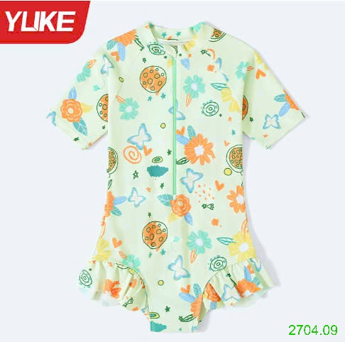 25HA2704.09 - BỘ BƠI BÉ GÁI HÃNG YUKE