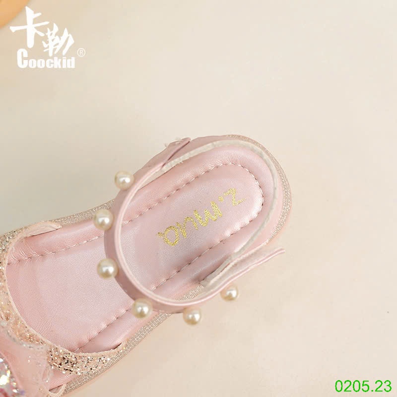 25HA0205.23 - SANDAL BÍT MŨI ĐÍNH ĐÁ CHO BÉ