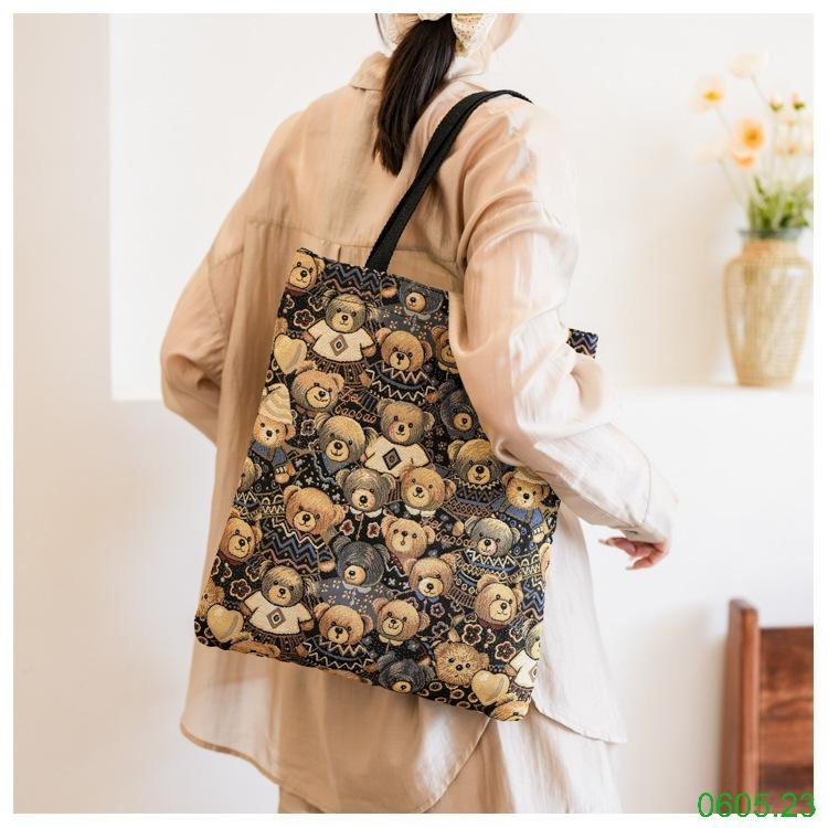 25HA0605.23 - TÚI VẢI TOTE BEIBEIBAO