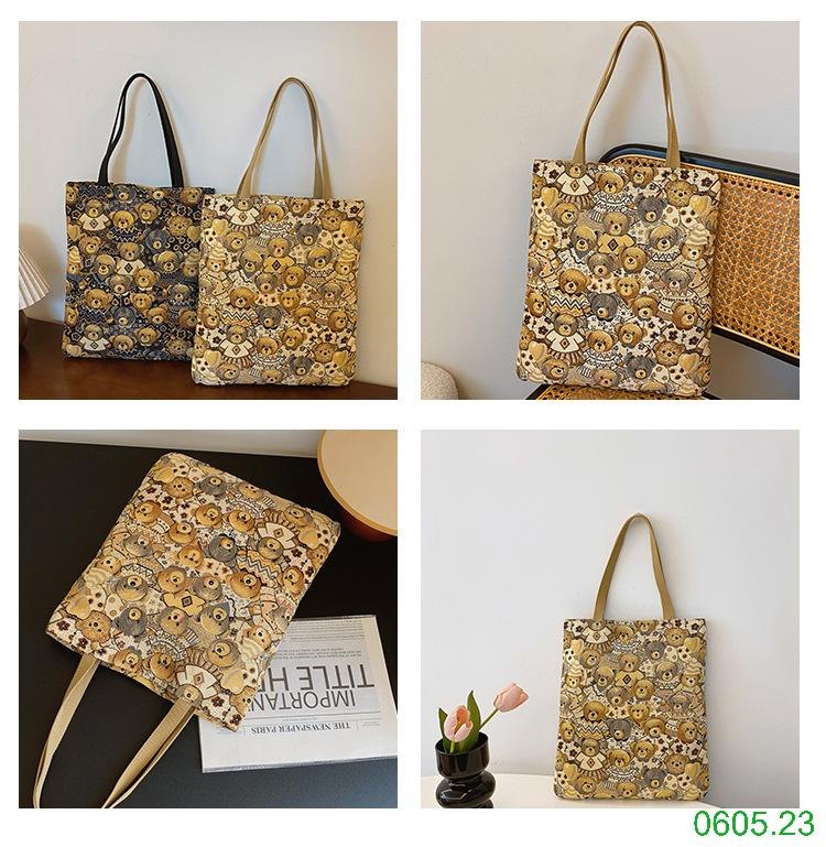 25HA0605.23 - TÚI VẢI TOTE BEIBEIBAO