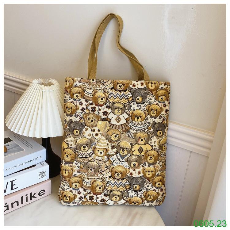 25HA0605.23 - TÚI VẢI TOTE BEIBEIBAO