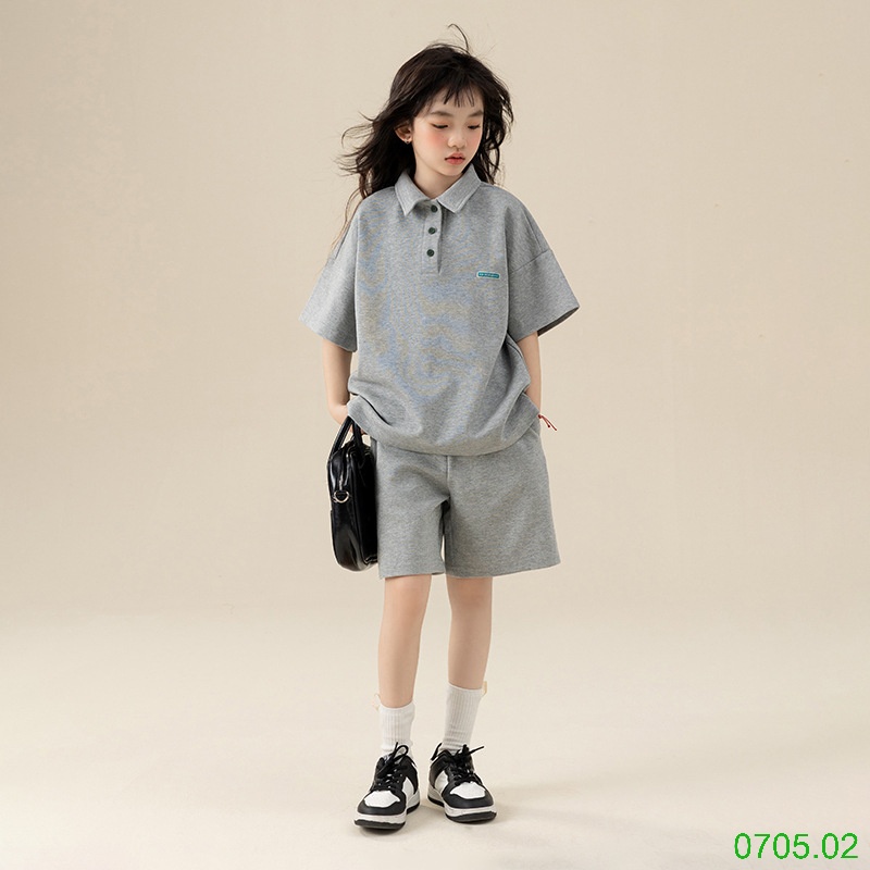 25HA0705.02 - BỘ POLO SIZE ĐẠI BÉ GÁI