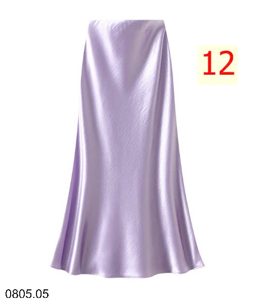 25HA0805.05 - CHÂN VÁY LỤA SATIN NHÀ ANGEL
