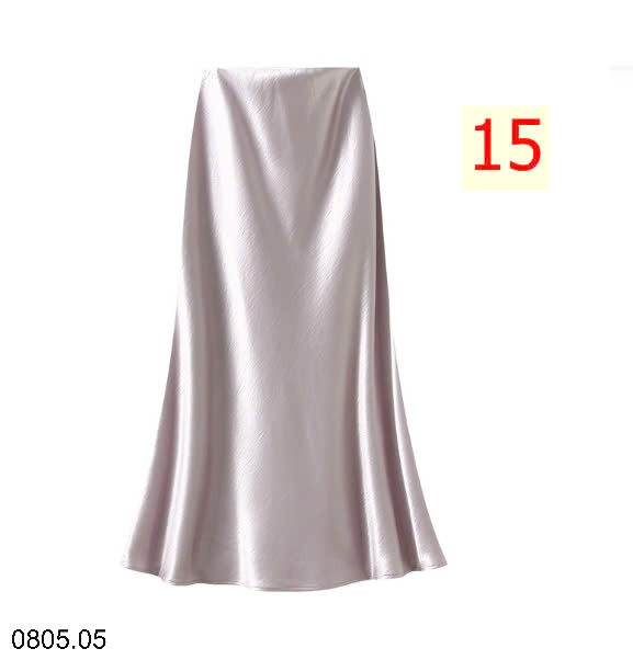25HA0805.05 - CHÂN VÁY LỤA SATIN NHÀ ANGEL