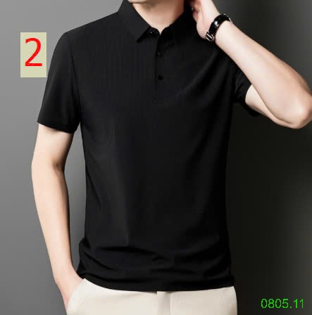 25HA0805.11 - ÁO POLO NAM LÀM MÁT LỤA BĂNG