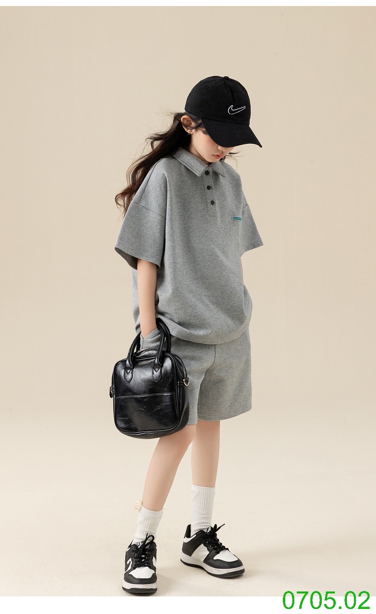 25HA0705.02 - BỘ POLO SIZE ĐẠI BÉ GÁI